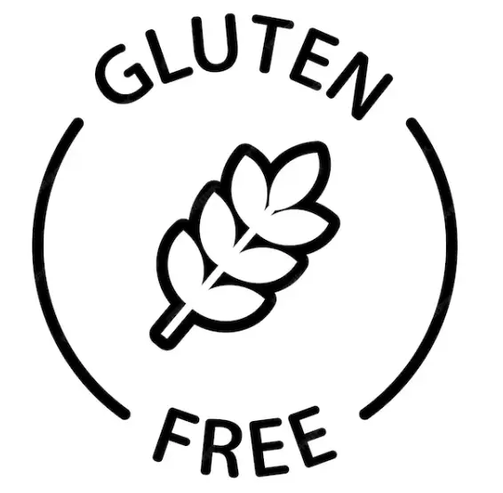 Gluten free - no gluten used or present in any part of the processing of this product.