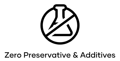 Preservative and additive free.